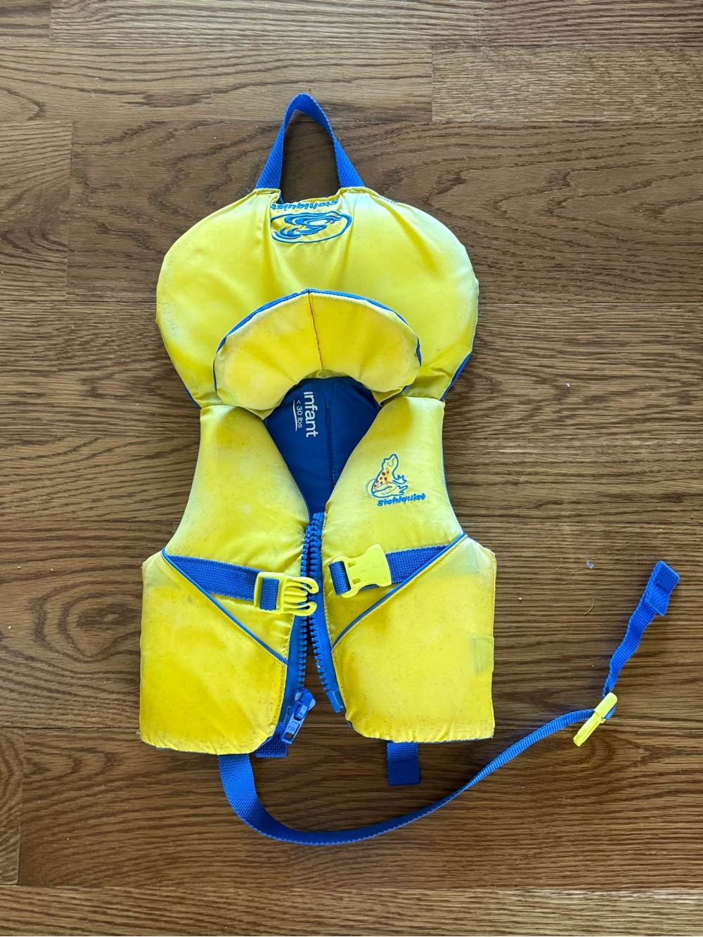 Stearns Infant Puddle Jumper Life Jacket - Bright Yellow & Royal Blue